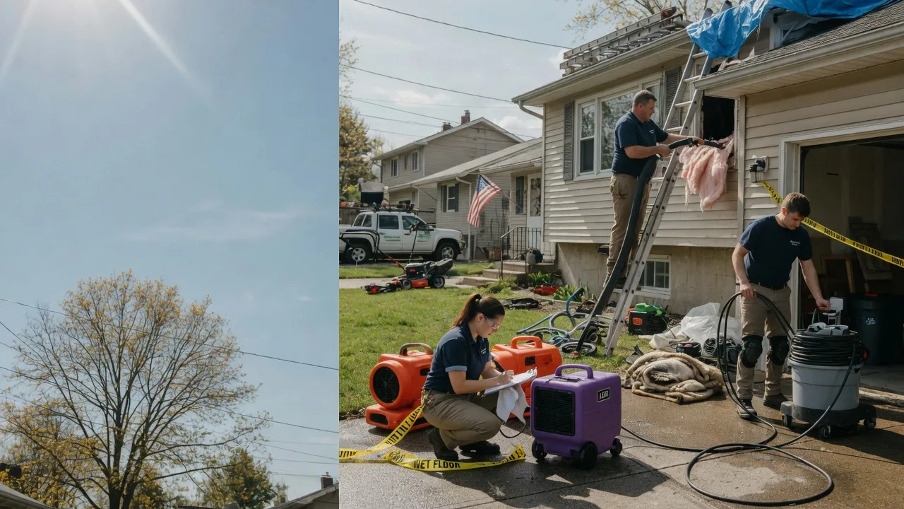 Emergency Water Removal in College Corner, OH near me